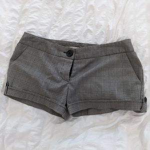 Plaid shorts